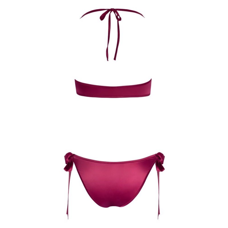 Bra and Briefs red S/M